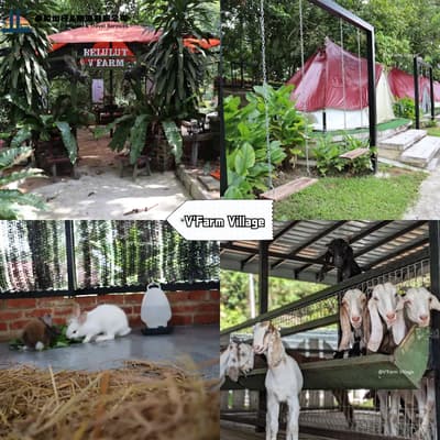 V'Farm Village Pontian Johor — stingless bee farm healing nature experience and OOTD spot